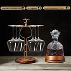 Wine Rotating Decanter Quick Household Wine Set Glass