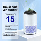 Household Air Purifier with Odor Elimination