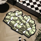 Absorbent Bath Mat Household Irregular-Shaped Non-Slip Foot Mat