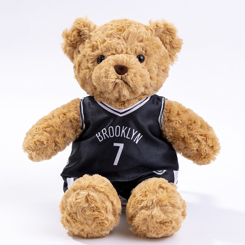 Wholesale Jersey Teddy Bear Dolls, Athlete Fan Event Gifts, Game Souvenirs, Dolls, Dropshipping
