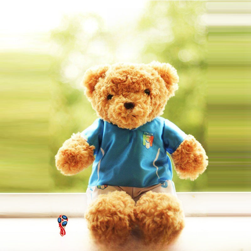 Wholesale Jersey Teddy Bear Dolls, Athlete Fan Event Gifts, Game Souvenirs, Dolls, Dropshipping