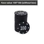 Plastic Poker Chips for Card Games