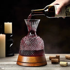 Wine Rotating Decanter Quick Household Wine Set Glass