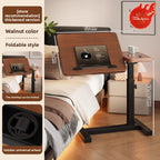 Adjustable Mobile Computer Desk with Foldable Design
