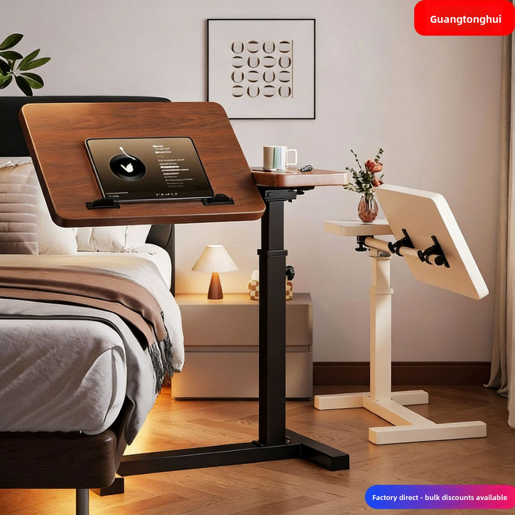 Adjustable Mobile Computer Desk with Foldable Design