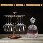 Wine Rotating Decanter Quick Household Wine Set Glass