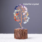 Natural Crystal Tree Decoration for Home and Gifts