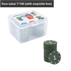 Plastic Poker Chips for Card Games