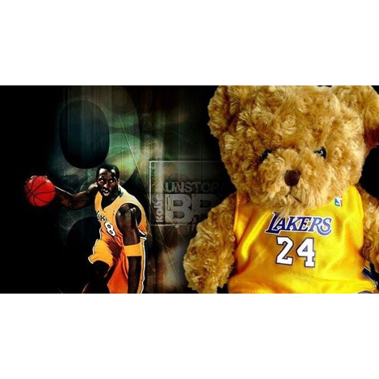 Wholesale Jersey Teddy Bear Dolls, Athlete Fan Event Gifts, Game Souvenirs, Dolls, Dropshipping
