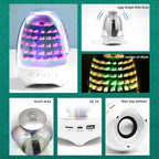 99 Names of Allah Illuminated Lamp — Quran Speaker, Azan Clock & Bluetooth Night Light