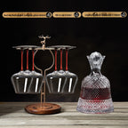 Wine Rotating Decanter Quick Household Wine Set Glass