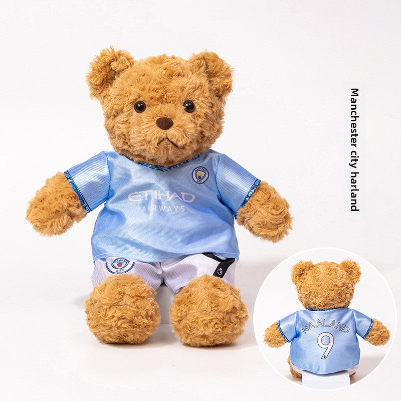 Wholesale Jersey Teddy Bear Dolls, Athlete Fan Event Gifts, Game Souvenirs, Dolls, Dropshipping