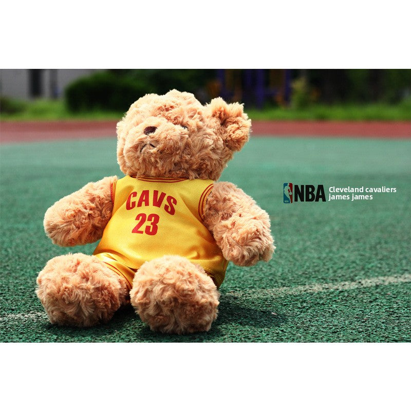 Wholesale Jersey Teddy Bear Dolls, Athlete Fan Event Gifts, Game Souvenirs, Dolls, Dropshipping