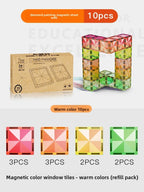 Magnetic Tiles Educational Building Toys for Kids