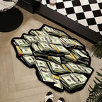 Absorbent Bath Mat Household Irregular-Shaped Non-Slip Foot Mat