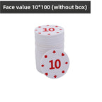 Plastic Poker Chips for Card Games