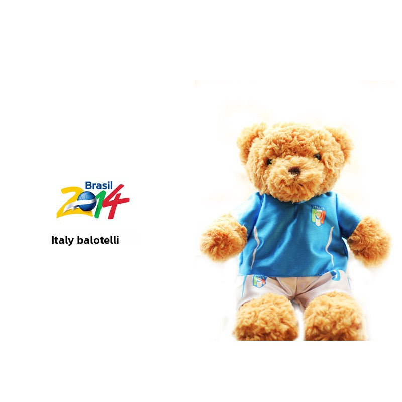 Wholesale Jersey Teddy Bear Dolls, Athlete Fan Event Gifts, Game Souvenirs, Dolls, Dropshipping