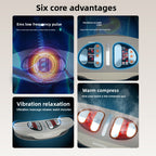 Electric Waist Massager with Heating and Vibration