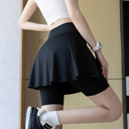 Women Sports Skirt with Pockets Yoga Tennis Skirt