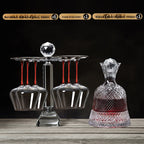 Wine Rotating Decanter Quick Household Wine Set Glass