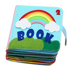 Quiet Book Montessori Baby Toys Felt Busy Book Kids