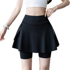 Women Sports Skirt with Pockets Yoga Tennis Skirt