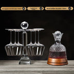 Wine Rotating Decanter Quick Household Wine Set Glass