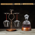 Wine Rotating Decanter Quick Household Wine Set Glass