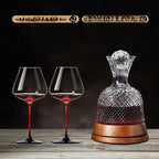 Wine Rotating Decanter Quick Household Wine Set Glass